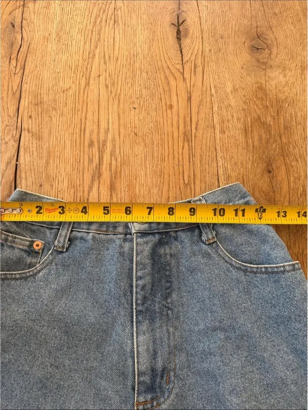 Rare Vintage Steel Jean Shorts size 7